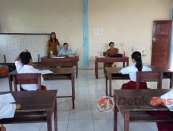 Delapan Siswa-Siswi SDN 071101 Bawomataluo Semangat Ikuti Ujian Sekolah