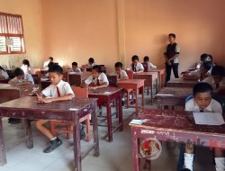 SDN 076105 Bawonahono Melaksanakan Ujian Sekolah Bagi Peserta Didik