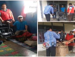 Kades Padang Petron, Mendampingi Pegawai Kemensos dengan Kabid Rehabilitasi Dinsos