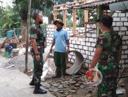 Dandim 0812 Lamongan Meninjau Program Rutilahu di 4 Kecamatan 