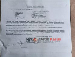 Telah Tercecer Surat Keterangan Ganti Rugi No.Reg: 893.23/270/KS/2011