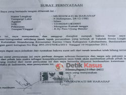 Tercecer Surat Keterangan Ganti Rugi No.Reg: 893.23/270/KS/2011