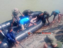 Dua Warga Desa Lengkong Tercebur di Dam Sungai Kanal Bocok