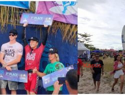 Ini Pemenang Surfing Internasional QS 5000 Nias Pro