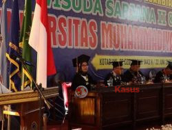 Sekda Lampura Menghadiri Wisuda Sarjana S1 ke II Universitas Muhammadiyah Kotabumi 