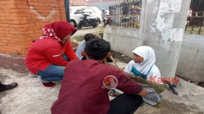 Team Relawan Projamin dan Baguna Kota Cirebon, Bagi Nasi Kotak dan Santunan Anak Yatim dan Duafa