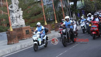 Ajak Masyarakat Pakai Kendaraan Listrik, PLN Gelar Parade di Bali