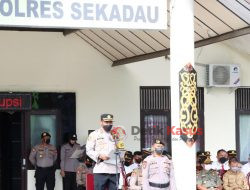 Apel Pergeseran Pasukan, Polres Sekadau Siap Amankan Tahapan Pilkades Serentak