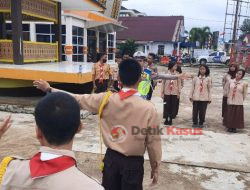 Sat Lantas Polres Sekadau Berikan Pelatihan Kepada 60 Anggota Saka Bhayangkara