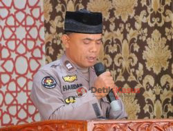 Jajaran Polres Sintang, Binrohtal di Masjid Siratul Jannah 