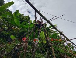 Satgas TMMD Bantu Warga Perbaiki PLTA