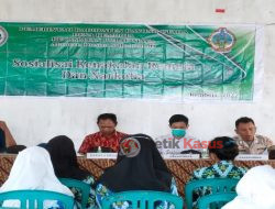 Sosialisasi Kenakalan Remaja dan Penyalahgunaan Narkoba di Desa Kemboja-Pulau Maya