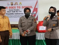 Polwan Goes to School dalam Rangka Hari Jadi ke-74 Polisi Wanita Republik Indonesia