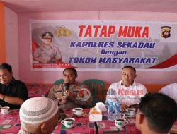 Kapolres Sekadau Gelar Tatap Muka dengan Tokoh Masyarakat, Bahas Hal Berikut