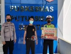 Satgas 3 Pencegahan Ops Aman Nusa II Polres Kapuas Hulu, Gencar Sosialisasikan Prokes