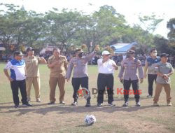 Turnamen Sepakbola HUT RI ke-77 Aman dan Kondusif, Kapolres Sekadau Berikan Apresiasi