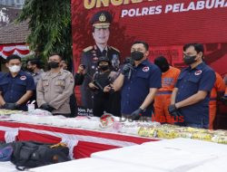 Polres Tanjung Perak Gagalkan Peredaran Narkoba, 3 Tersangka dan 36.27 Kg Sabu Berhasil Diamankan