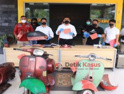 Spesialis Motor Vespa di Mempawah Dibekuk Polisi Usai Lakukan Aksi Pencurian di Beberapa Tempat