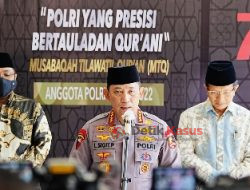 Anugerah MTQ Polri, Kapolri Berharap Terbentuknya SDM Unggul Berakhlak