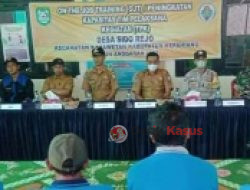 Pemdes Desa Sidorejo laksanakan ojt dalam rangka peningkatan Tim pelaksana