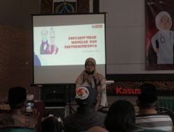 Tingkatkan Kesehatan Warga Giripurno BEM UMM Lakukan Sosialisasi dan Cek Kesehatan.