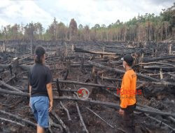 Personel Polsek Ketungau Hilir, Patroli Karhutla dan Cek Hotspot