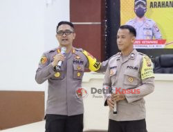 Kapolres Ketapang Berikan Arahan kepada Jajaran Bhabinkamtibmas