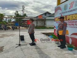 Satbinmas Polres Sintang Gelar Binteknis Satuan Pengamanan