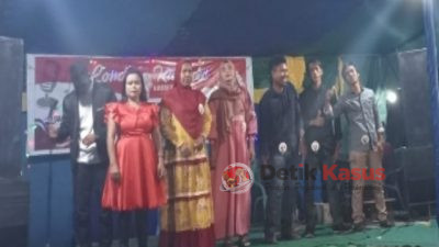 Meriahkan HUT RI, Desa Nipah Kuning Gelar Lomba Karaoke