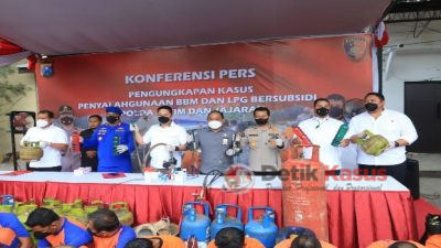 Polda Jatim Ungkap Penyalahgunaan BBM dan LPG Bersubsidi, Total 91 Tersangka Diamankan