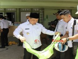 Wagub Kalbar Tinjau Pembangunan Masjid Agung Nurul Islam Singkawang