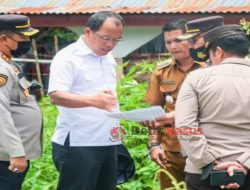 Bupati dan Kapolres Humbahas, Tinjau Lokasi Pembangunan Polsek di Kecamatan Baktiraja