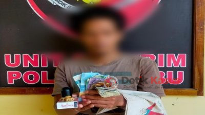 NN Seorang Bandar Judi Jenis LOFU Ditangkap Reskrim Gabungan Polsek dan Polres Kuburaya