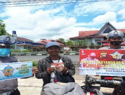 Gelar Bakti Bhayangkara Khatulistiwa, Sat Lantas Polres Kapuas Hulu Berikan Voucher Pembuatan SIM