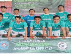 Tim Lapas Kelas IIA Pontianak Raih Kemenangan dalam Laga Perdana Futsal se-Kabupaten Kubu Raya