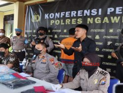 Kurang Sepekan, Polres Ngawi Berhasil Tangkap Pelaku Pembunuhan