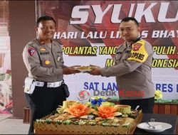 Peringati Hari Lantas Bhayangkara ke-67, Sat Lantas Polres Kapuas Hulu Gelar Syukuran