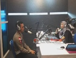 Sat Lantas Polres Kapuas Hulu Sosialisasikan Ops Zebra Kapuas 2022 Lewat Radio