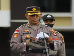 Polres Kapuas Hulu Melaksanakan Apel Gelar Pasukan Operasi Zebra Kapuas 2022