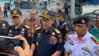 Operasi Laut Terpadu Jaring Sriwijaya, Bea Cukai Tangkap Kapal Pengangkut BBM Ilegal