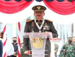 Pangdam XII/Tpr Pimpin Upacara Parade, Berangkatkan Bansos dan Acara Syukuran HUT TNI ke-77