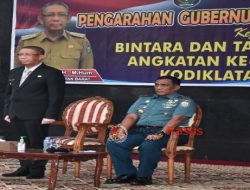 Prajurit TNI AL Lantamal XII Selesai Pendidikan dapat Penghargaan dari Gubernur Kalbar