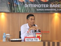 Supervisi dan Asistensi Penanganan Karhutla Tahun 2022 oleh Tim Dittipidter Bareskrim Mabes Polri di Polres Kubu Raya