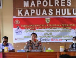 PT IKD Kabanindo Dinamika Berikan Sosialisasi Perumahan kepada Personel Polres Kapuas Hulu