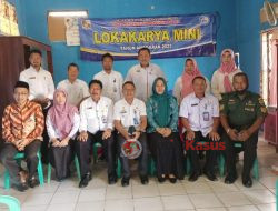 Dinas PP dan KB Lampura Gelar kegiatan Lokmin di kecamatan bukit kemuning