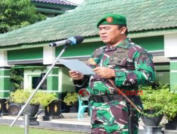 Upacara Bendera 17-an, Dandim Bojonegoro Sampaikan Amanat Panglima TNI