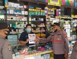 Kasat Binmas Polresta Pontianak Lakukan Himbauan kepada Masyarakat agar Patuhi Larangan Penggunaan Obat Syrup