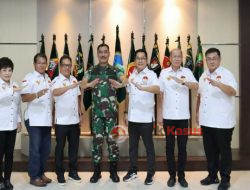 Pangdam XII/Tpr Terima Kunjungan Silaturahmi Pengurus PTK-Indonesia