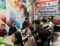 Wakapolres Sekadau Ajak Pemilih Pemula Sukseskan Pemilu 2024