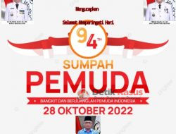 Pemerintah Kabupaten Nias Selatan Mengucapkan Selamat Memperingati Hari Sumpah Pemuda yang ke 94 Tahun